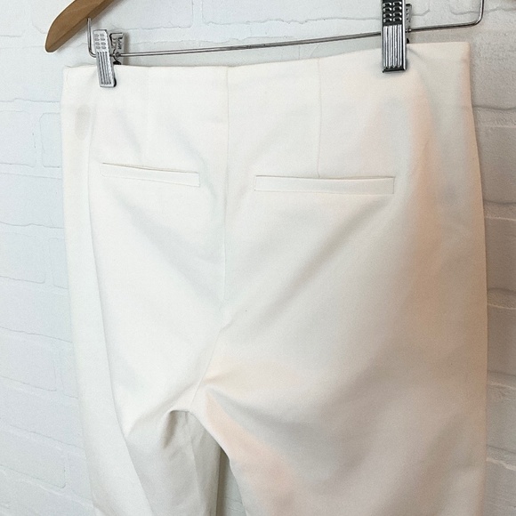 NWT Ecru Ankle Sailor Trousers Pants Off-White/Vanilla/Cream Flare Sz 4 or 6 - Picture 13 of 13